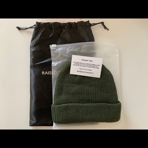 Raised by society beanie Clearance